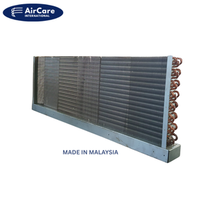 Evaporador de expansión directa de fábrica, bobina de enfriamiento AHU, aletas de cobre de aluminio flexibles para refrigerantes variados, acero galvanizado - Product Image 2