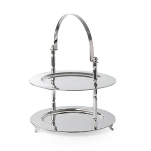 Support à gâteau en métal pour la maison et les boulangeries, offrant une structure robuste et une présentation attrayante des desserts - Product Image 3