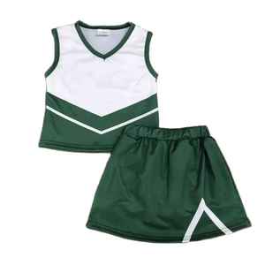 Última Novedad: Conjuntos de Falda y Top sin Mangas Deportivos para Animadoras en 8 Colores, Vestido de Verano para Niñas, Uniformes de Animadoras - Product Image 4