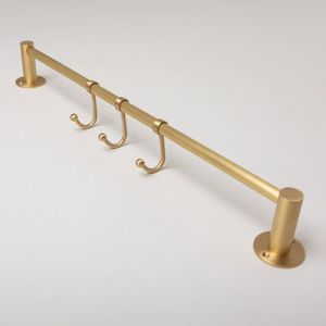 Best Seller Wooden Wall Hook Rack Arrow Design Metal Hooks Rustic Home Decor Entryway Organizer Storage Coat <b>Hanger</b> - Product Image 3