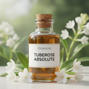Huile absolue de tubéreuse 100 % pure, extraite par solvant, issue de la fleur de Polianthes Tuberosa, pour la parfumerie de luxe et les fragrances fines - Product Image 2
