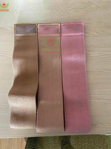 Set de Bandas de Resistencia para Entrenamiento de Cadera para Mujeres, Bandas Elásticas Anchas Antideslizantes para Ejercicios de Glúteos, de Poliéster Resistente - Product Image 5