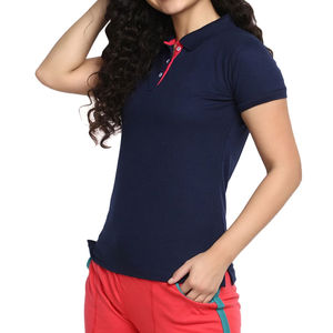 Camiseta Deportiva Polo para Mujer Hecha en Pakistán al por Mayor, Nueva Tela de Alta Calidad, Cuello Redondo, Diseño Personalizado - Product Image 1