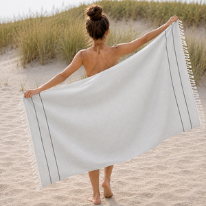 Serviette Fouta Personnalisée Teinte en Fil, 100% Coton de Haute Qualité, Douce et Abordable, Fabricant Indien - Product Image 5