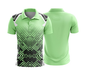 Custom Custom Logo Polo Jersey Manufacturer Manufacturer Durable Stitching for Men Women Youth Quick-Dry Dry-Fit Active Polo - Product Image 2