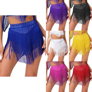 Falda de Baile Latino para Mujer, Traje de Competición de Salsa, Disfraz para Fiestas, Jazz, Baile de Salón y Danza Lírica - Product Image 1