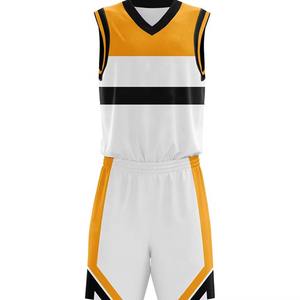 Uniforme de basket-ball sur mesure, respirant, à séchage rapide, dernier design, haute qualité, grande taille, 100% polyester - Product Image 4