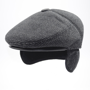 Wholesale <b>Summer</b> Breathable Linen Flat Cap Lightweight Golf Ivy <b>Hat</b> Bulk Custom OEM Cotton Linen Flat Cap Breathable <b>Summer</b> - Product Image 3