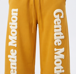 Men Cotton <b>Puff</b> Print Sweat Pants Drawstring Waist Baggy Full Length Trouser Men Casual Street Wear Fleece Sweat Pants Men - Product Image 4