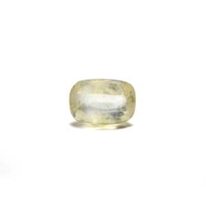 7.2 Carat Natural Yellow Sapphire IGI Certified Oval Cut Light 6mm Loose Gemstone for Fine Jewelry - Product Image 1