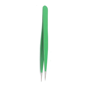Pinzas de Alta Calidad para Extensión de Pestañas Rectas, Pinzas de Acero Inoxidable con Punta Puntiaguda para el Cuidado de las Pestañas, para Uso en Salones de Belleza - Product Image 2