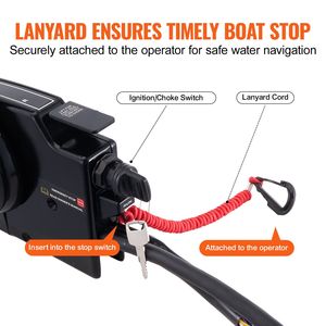 Centralina di controllo marina Mercury PT 4 tempi 881170A13, telecomando fuoribordo a montaggio laterale per imbarcazioni marina 4 tempi - Product Image 5