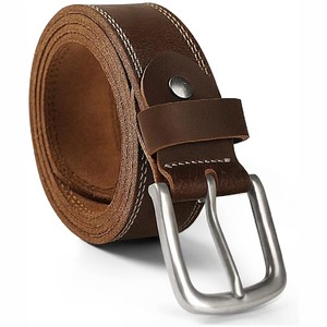 Cinturones de Cuero Genuino para Hombre, Estilo Clásico, Casual, Formal, Ajustables, de Moda, Gran Venta - Product Image 6