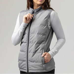 Gilet de sport respirant pour femme, meilleur prix, faible MOQ, design léger et style actif confortable - Product Image 1