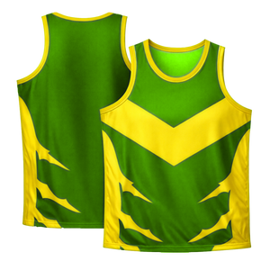 Maillot de basketball OEM à séchage rapide, respirant, tricoté, décontracté, lavé, 100 % polyester, uniforme d'équipe - Product Image 3