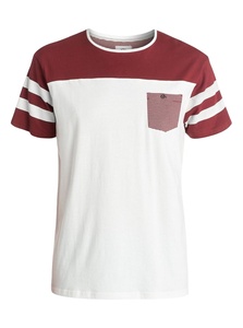 Service OEM T-shirts à poche 100% coton pour hommes Col O Confort Fit Tricoté Streetwear T-shirts vierges pour hommes T-shirt d'été en jersey - Product Image 3