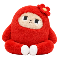 Jouet en peluche vert mignon, animal en peluche, poupée douce, feuille de dessin animé pour enfants
