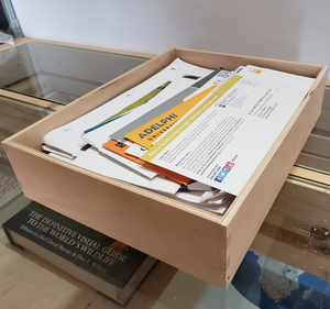 Easy Assembly Wooden Drawer <b>Box</b> Kit Precision Cut Plywood Drawer Parts for Cabinet and Storage Furniture - Product Image 3