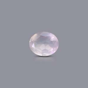 Sky Blue IGI Certified Emerald Cut Rose Quartz 4.2 Carat Loose Gemstone for Fine Jewelry - Product Image 1