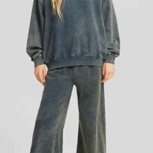 OEM 2026 Multicolor Best Quality Casual Full Sleeve Hoodies for Women Brushed Cotton Fleece Loose Sweatshirt Women's Hoodies - Product Image 3