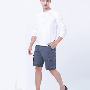 Breathable Solid Casual Men's Outdoor Cargo with Utility Pockets Waterproof & Eco-Friendly Men's Cargo Shorts With Shipment - Product Image 4