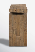 Holz-Konsolentisch Alte Möbel Einzigartiges Design Hochwertiger Holz-Konsolentisch für Zuhause Villa Apartment oder Bar zur Dekoration