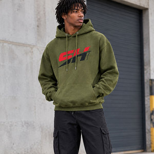 Sudadera con Capucha para Hombre, Peso Máximo 450GSM, Interior Suave, Tela Relajada, Corte Holgado, Estilo Urbano, Ropa de Invierno, Sudadera Personalizada - Product Image 1