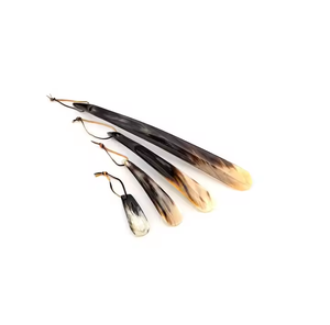 Cuchara para Zapatos Plana de Cuerno de Búfalo Pulido, Duradera, Moderna, Elegante, Hecha a Mano, Ecológica, Artística y Coleccionable - Product Image 4