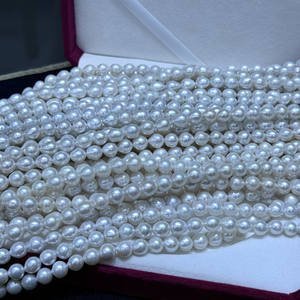 Venta Directa de Fábrica - Collar de Perlas de Agua Dulce de Estilo Barroco con Diseño de Hebilla OT - Product Image 2