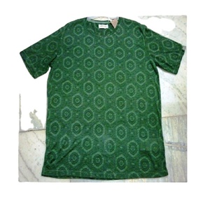 Haute qualité 100% coton tricoté hommes décontracté demi manches T-Shirt INS impression bouffée Technique Fitness vente entière prix conception vierge - Product Image 5