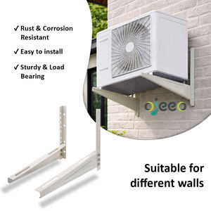 Soporte de pared para aire acondicionado de exterior, de larga duración, fácil instalación, alta estabilidad, soporte para unidad de aire acondicionado. - Product Image 5