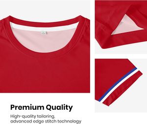 Camiseta de Béisbol de Manga Corta para Invierno, Totalmente Impresa Digitalmente, Transpirable, Deportiva, Informal, Sublimada - Product Image 4