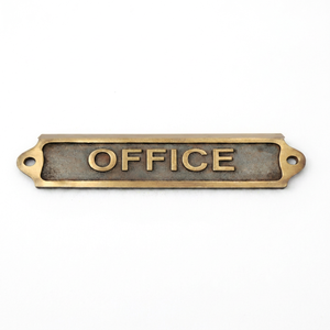 Plaque de porte moderne en métal, numéro de maison personnalisé, panneau décoratif pour entrée de restaurant - Product Image 3