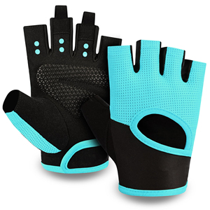 Unisex High Quality Custom Made Non-Slip <b>Fingerless</b> Sports Fitness <b>Gloves</b> Comfortable Fitted Gym Workout Latest Design - Product Image 1