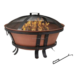 Mejor vendedor hierro hecho a mano hoguera negro para exterior patio trasero porche cubierta Camping barbacoa por Ambience Lifestyle - Product Image 5