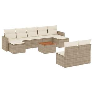 Conjunto de Sofás de Jardín Color Beige - Product Image 2