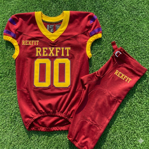 Uniformes de Fútbol Americano Personalizados Rexfit Sports, Precio de Fábrica, Venta al Por Mayor de Camisetas de Fútbol Americano - Product Image 1