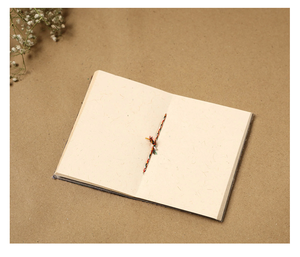 Multicolor Patchwork Fabric Notebook Handmade Paper Journal Cloth Cover Diary Travel Writing Sketchbook Memo Pad Gift Stationery - Product Image 3