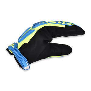 TPR Impact <b>Gloves</b> High Quality Mechanic Work <b>Gloves</b> with TPR <b>Knuckle</b> Protection and Palm Grip OEM Wholesale Supply - Product Image 2