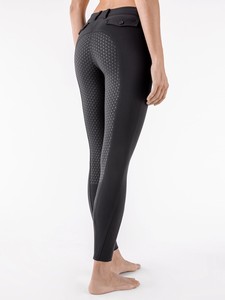 High Quality 4-way Stretch Horse Riding Breeches <b>Leggings</b> Tights <b>Equestrian</b> Wear Pants on Technical Fabric with Soft Feel - Product Image 4