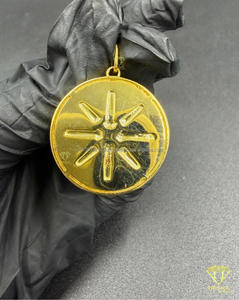 Colgante de Estrella de Lujo en Plata de Ley 925 con Diamantes de Moissanita - Product Image 6