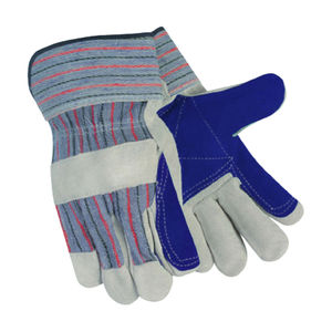 Gants de travail en cuir de vachette durable, gants de sécurité robustes, gants de construction industrielle, gants de jardinage pour hommes - Product Image 5