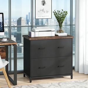 Armadietto Laterale a 2 Cassetti Come Supporto per Stampante o Arredo Ufficio - Product Image 3