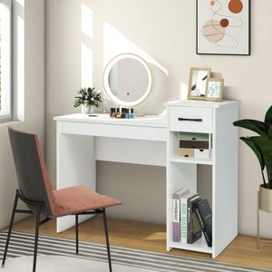 Compact 1PC <b>Computer</b> <b>Desk</b> with Drawer and CPU Stand for Home or Office Use - Product Image 4