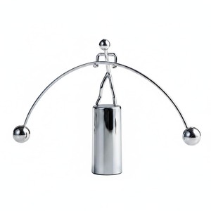 Escultura Cinética de Metal Hecha a Mano, Diseño Pescador, Plateado/Cromado, Ecológica, para Instalación en Mesa, Venta al Por Mayor desde India - Product Image 5