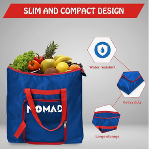 Ultra Lightweight Foldable Carry <b>Bag</b> Reusable Shopping Tote 20L <b>30L</b> Travel Grocery <b>Bag</b> with Pocket Size Storage - Product Image 5