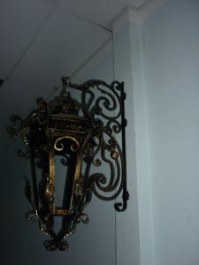 Lampe murale décorative en fer forgé, lumière LED extérieure étanche pour villa, portail, entrée, jardin, clôture, chambre, hôtel - Product Image 5