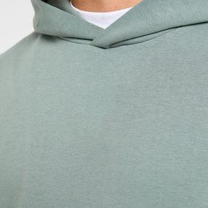 Sweat à capuche oversize léger pour homme 2025, en coton, avec broderie personnalisée, style décontracté - Product Image 5