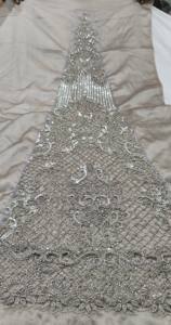 Panel con diseño bordado a mano con cuentas - Product Image 5