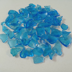 Fireplace <b>Accessories</b> Stained Glass Solid Fire Resistant Chips Amber Color Crushed Glass Waterproof Eco-Friendly for Outdoor Use - Product Image 1